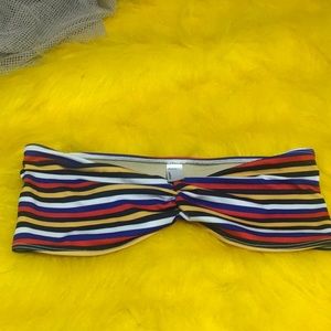 America Apparel swim too / tube top US size L